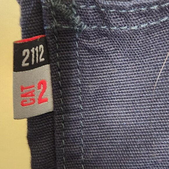 Carhartt NWT Flame Resistant Loose Fit Canvas Workwear Navy Pants Size 40x30 - Picture 9 of 16